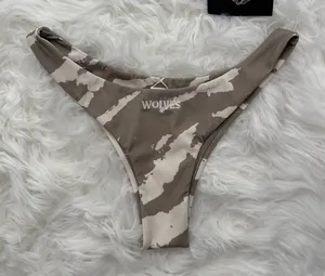 Darc Sport Wolves Hardcore Nikita Bikini Bottom Cacti Cream Native Camo Small thumbnail 1