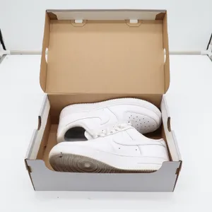 Nike Air Force 1 07 Womens 6.5 White Low Top Sneakers 315115-112 Triple White thumbnail 11