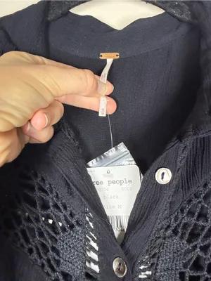 Free People Katie Bird Buttondown Boho Top thumbnail 6