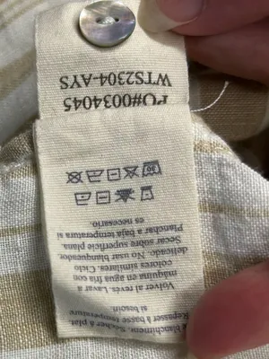 Faherty Isha Linen Top Natural Bombay Stripe Small thumbnail 9