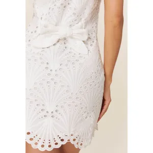 Andie The Navarino Dress in Eyelet White XL NWT thumbnail 3