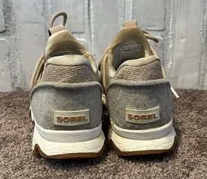 Sorel kinetic lace casual sneakers in tan thumbnail 5