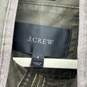 J.Crew Field Jacket‎ Womens Small Brown Cotton Utility Military Coat thumbnail 6
