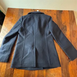J.Crew Navy Wool Cashmere Peacoat Nello Gori Gold Button Jacket G7503 Mens 2 thumbnail 5
