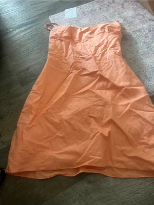 Aritzia Sunday Best QUAINT DRESS - Apricot thumbnail 13