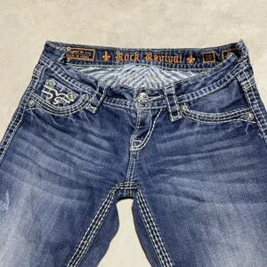 Buckle Rock Revival Women's Jeans SZ 26 Jamila Bootcut Distressed Grunge Punk thumbnail 5