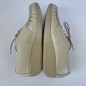 SAS Siesta Shoes Women Size 7 Bone‎ Leather Handsewn Lace Up Oxfords Made in USA thumbnail 8