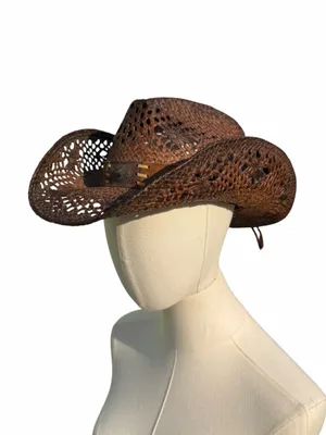 Bullhide Run A Muck Young Love Brown Toyo Straw Cowboy Hat Western Ranchcore thumbnail 2
