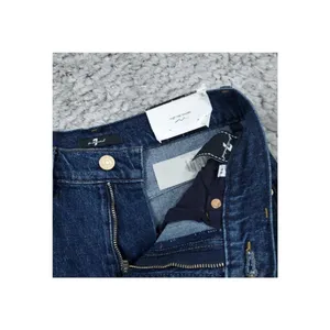 7 For All Mankind Tess Trouser Jeans High Rise Straight Relaxed Blue Size 23 thumbnail 6