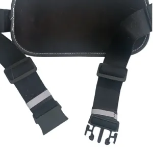 Marika Slim Waist Pack Black Running Belt Pouch Fanny Pack Adjustable Reflective thumbnail 4
