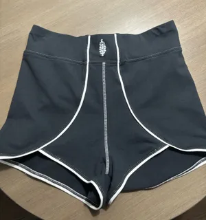 free people shorts black thumbnail 1