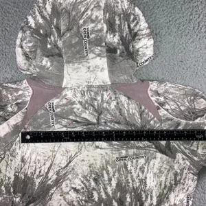 Cabela's Hoodie Women L Seclusion Open Country‎ Snow Camo Pink Graphic Outdoor thumbnail 8