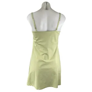 Abercrombie & Fitch Green Sleeveless Mini Cami Camisole Tank Slip Dress Size M thumbnail 2