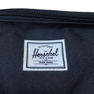 Herschel Classic Unisex Black Zip Striped Lined Travel Hip Pack Belt Bag OS thumbnail 3