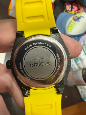 Invicta Speedway Rim Men's Watch - 46mm, Yellow (70059) thumbnail 4