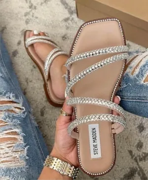 Steve Madden Starie Sandals- Size 8.5 thumbnail 1
