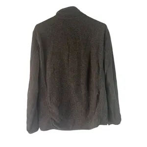 Uniqlo Women's Size Medium Grey Full Zip Fleece Sweater‎ thumbnail 6