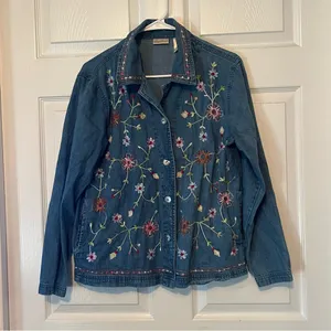 Bobbie Brooks Blue Denim Jacket thumbnail 1