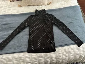 Sheer Rhinestone Top thumbnail 4