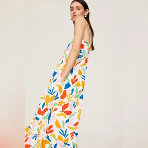 Show Me Your Mumu Long Weekend Maxi Dress Primary Paradise size Medium M thumbnail 3