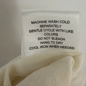 Bea‎ & Dot by ModCloth Cream Cotton Gauze Lace Maxi Dress Small Short Sleeve thumbnail 5