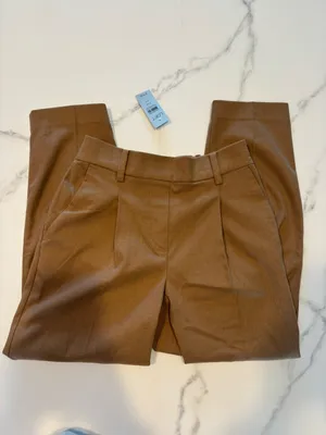 LOFT barrel leg dress pants petite thumbnail 3