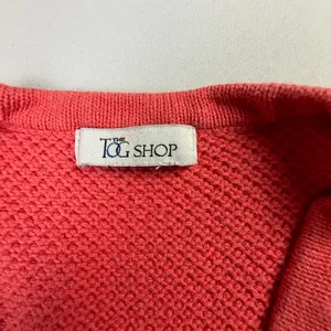 The Tog Shop Red Button Front Knit Sweater Vest thumbnail 9