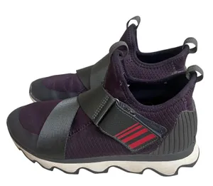 Sorel Kinetic plumb Breakthru Slip On‎ Athletic Shoes Purple Women US 8 Preown thumbnail 1