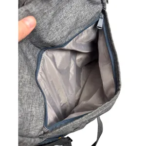 Lug Boxer Overnight Athletic Gym Bag Heather Grey Quilted Travel Shoe compartmen thumbnail 12