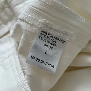 Miss Me White Trousers w/Shell Sequin Belt - Size L - NWT thumbnail 8