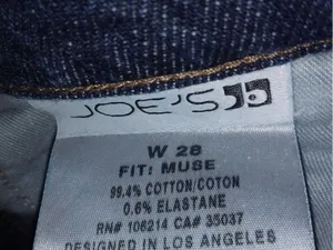 Joe's Jeans Muse 30x33 Dark Wash Jeans Tall thumbnail 10