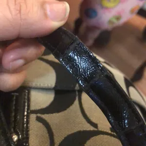 Coach signature pocket tote purse handbag 👜 thumbnail 7