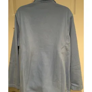 Lands End Fleece Womens light blue 1/4 Zip Pullover Lightweight new plus size 1x thumbnail 3