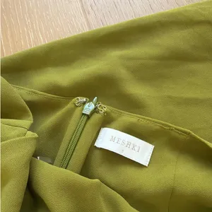 Meshki Maxi Dress Halter Gianna Size S Olive Green thumbnail 5
