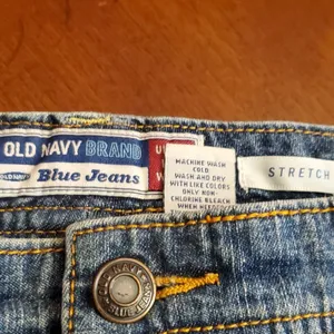 Old Navy Ultra Low Waist Stretch Denim Skirt Size 14 thumbnail 5