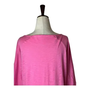 Lilly Pulitzer Dress Women Small Pink Pima Cotton‎ Slub Knit Casie Mini Tee Boho thumbnail 4