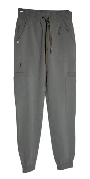 NWT Figs Gray Charlotte 21 Pocket Slim Petite Scrub‎ Pants Size XXS thumbnail 1