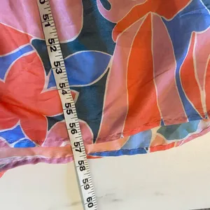 Eloquii Maxi Dress Tropical Vacation Cruise Beach Pool Colorful‎ Size 16 Floral thumbnail 14