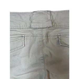 American Eagle Womens 12 Kiwi Green Stretch‎ Capri Pants Cropped Y2K thumbnail 11