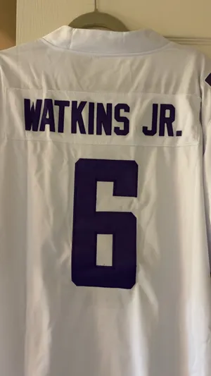 LSU White Jersey Size M thumbnail 4