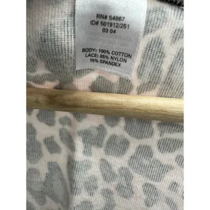 Victoria's Secret Cardigan Size S Pink Black‎ Cheetah Mean Girls Y2K Preppy thumbnail 7