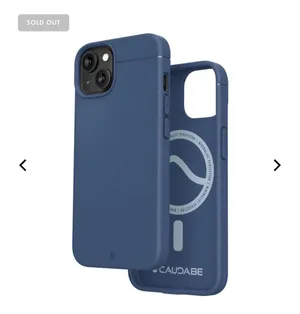Caudabe iPhone 14 Phone Case Blue thumbnail 1