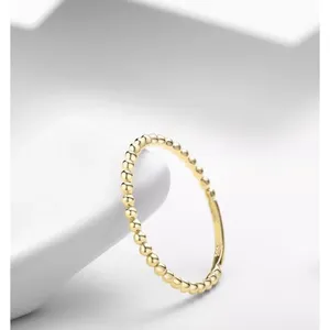 Boutique NEW Dainty 14k Gold-Plated‎ Bead Ball Ring, Jewelry, Size 7 thumbnail 8
