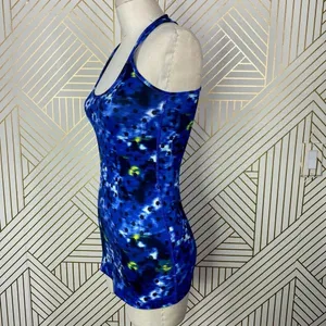 Lululemon‎ Cool Racerback Windy Blooms Print Blue Size 4 thumbnail 7