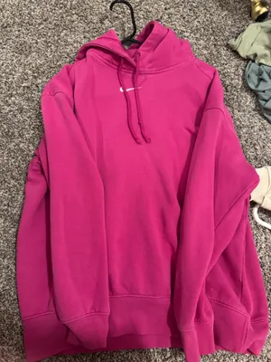 Pink Nike hoodie thumbnail 1