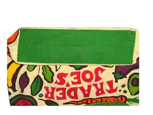 Vintage Trader Joe’s Reusable Grocery Bag Fruit & Vegetables 100% Cotton thumbnail 2