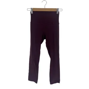 Lululemon Align Crop 21" Plum‎ Shadow High Rise Yoga Leggings 2 thumbnail 2