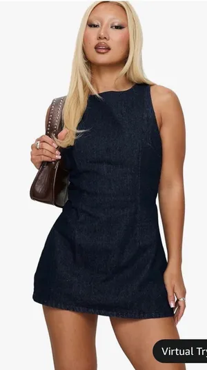 Princess Polly Denim Dress thumbnail 1