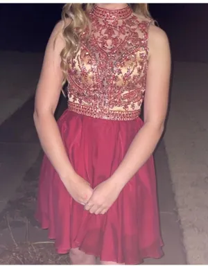 Sherri Hill Short Ruby Dress thumbnail 3