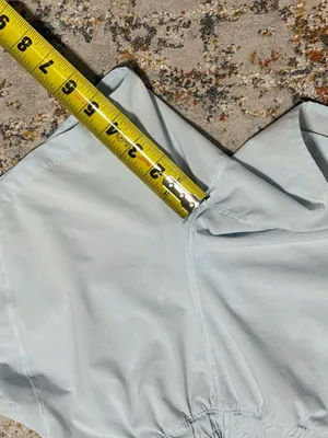 Lululemon Track That High-Rise Lined Short 5" size 4 light blue thumbnail 7
